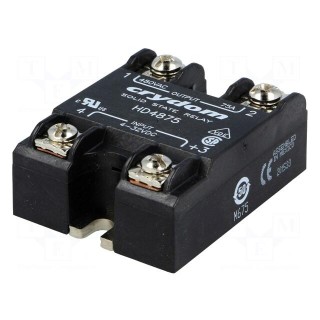 Relay: solid state | Ucntrl: 4÷32VDC | 75A | 48÷530VAC | -40÷80°C