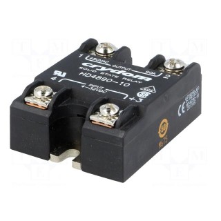 Relay: solid state | Ucntrl: 4÷32VDC | 90A | 48÷530VAC | -40÷80°C