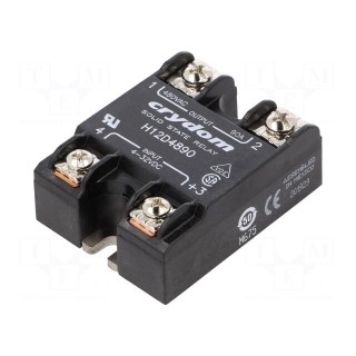 Relay: solid state | Ucntrl: 4÷32VDC | 90A | 48÷530VAC | -40÷80°C | IP00
