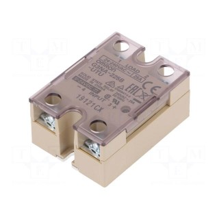 Relay: solid state | Ucntrl: 5÷24VDC | 25A | 24÷240VAC | -30÷80°C