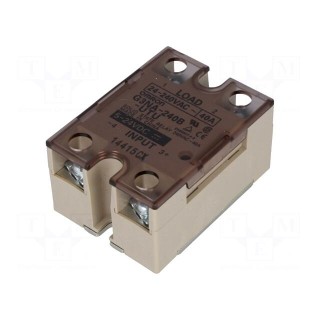 Relay: solid state | Ucntrl: 5÷24VDC | 40A | 24÷240VAC | -30÷80°C