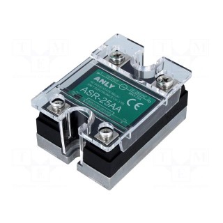 Relay: solid state | Ucntrl: 80÷280VAC | 25A | 24÷280VAC | Series: ASR