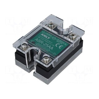 Relay: solid state | Ucntrl: 80÷280VAC | 25A | 24÷280VAC | Series: ASR