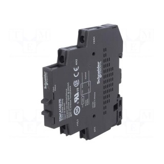 Relay: solid state | Ucntrl: 90÷140VAC | 6A | 24÷280VAC | 12mm | IP20