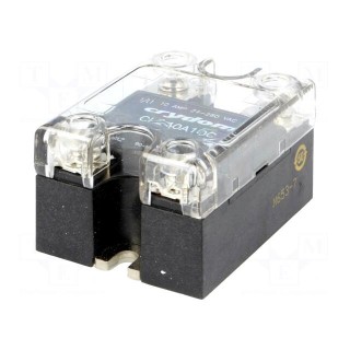 Relay: solid state | Ucntrl: 3÷32VDC | 10A | 24÷280VAC | -40÷80°C | IP20