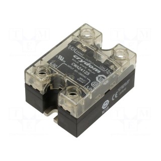 Relay: solid state | Ucntrl: 90÷280VAC | 125A | 24÷280VAC | -20÷80°C
