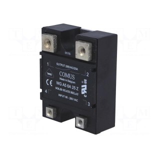 Relay: solid state | Ucntrl: 90÷280VAC | 25A | 24÷280VAC | -20÷80°C