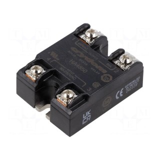 Relay: solid state | Ucntrl: 90÷280VAC | 50A | 48÷530VAC | -40÷80°C