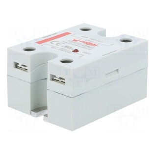 Relay: solid state | Ucntrl: 90÷280VAC | 60A | 48÷530VAC | -30÷80°C