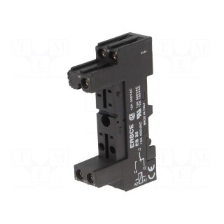 Relays accessories: socket | for DIN rail mounting | 3.5mm
