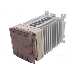 Relay: solid state | Ucntrl: 12÷24VDC | 15A | 100÷240VAC | 3-phase