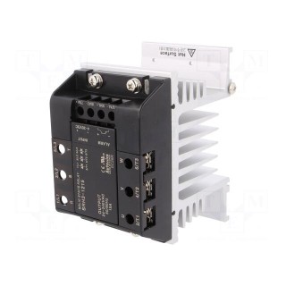 Relay: solid state | Ucntrl: 4÷30VDC | 15A | 24÷240VAC | 3-phase | DIN