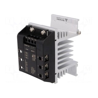 Relay: solid state | Ucntrl: 90÷240VAC | 15A | 24÷240VAC | 3-phase | DIN