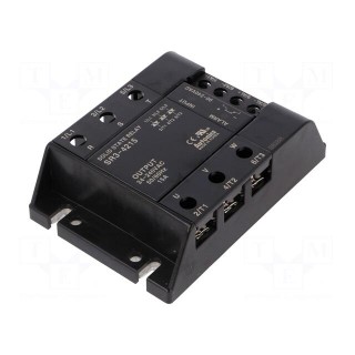 Relay: solid state | 15A | Uswitch: 24÷240VAC | 3-phase | Series: SR3