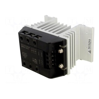 Relay: solid state | 15A | Uswitch: 48÷480VAC | 3-phase | Series: SRH3