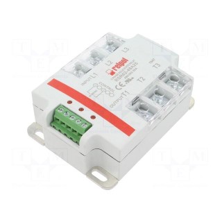 Relay: solid state | Ucntrl: 90÷280VAC | 25A | 24÷530VAC | 3-phase
