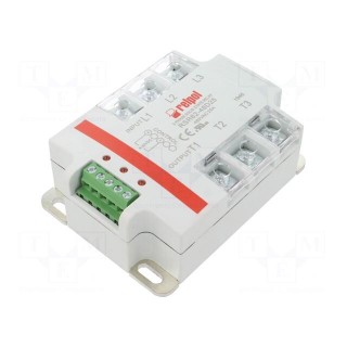 Relay: solid state | Ucntrl: 4÷32VDC | 25A | 24÷530VAC | 3-phase | IP20