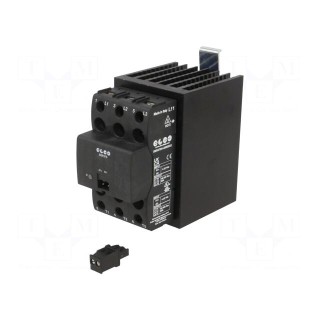 Relay: solid state | 25A | Uswitch: 48÷600VAC | 3-phase | -40÷80°C