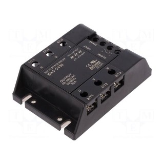Relay: solid state | Ucntrl: 24VAC | 30A | 48÷480VAC | 3-phase