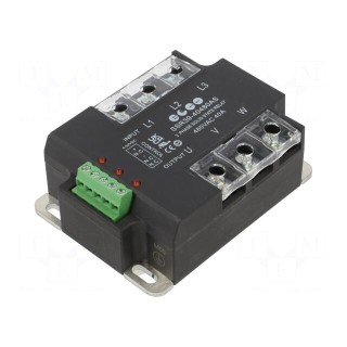 Relay: solid state | 40A | Uswitch: 24÷530VAC | 3-phase | Series: SSR39