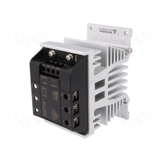 Relay: solid state | 50A | Uswitch: 24÷240VAC | 3-phase | on panel