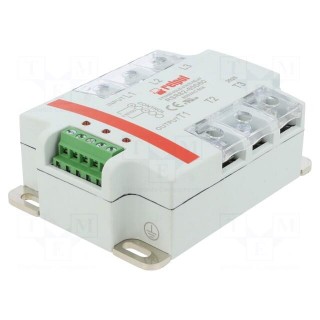 Relay: solid state | 60A | Uswitch: 24÷660VAC | 3-phase | Series: RSR62