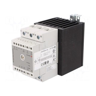 Relay: solid state | Ucntrl: 0÷10VDC | 40A | 180÷660VAC | 2-phase | IP20