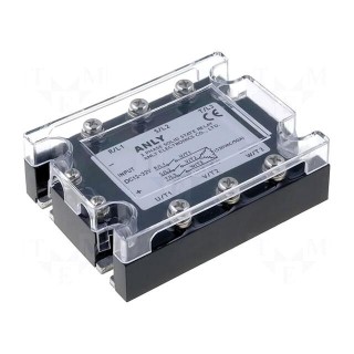 Relay: solid state | 100A | Uswitch: 48÷480VAC | 3-phase | Series: ASR