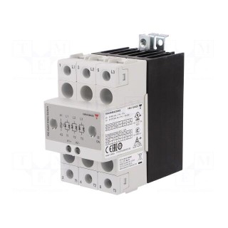 Relay: solid state | 20A | Uswitch: 42÷660VAC | 3-phase | Series: RGC3