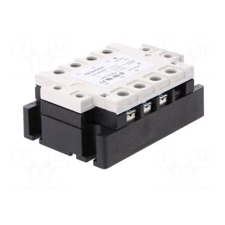 Relay: solid state | 55A | Uswitch: 24÷440VAC | 3-phase | -30÷80°C