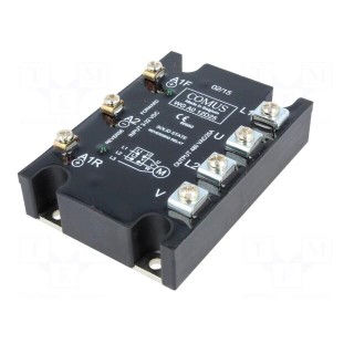 Relay: solid state | 25A | Uswitch: 48÷480VAC | 3-phase,reversing