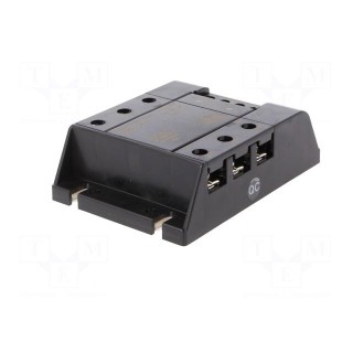 Relay: solid state | Ucntrl: 4÷30VDC | 15A | 48÷480VAC | 3-phase