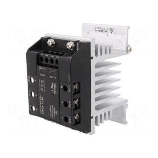 Relay: solid state | Ucntrl: 4÷30VDC | 30A | 24÷240VAC | 3-phase | DIN