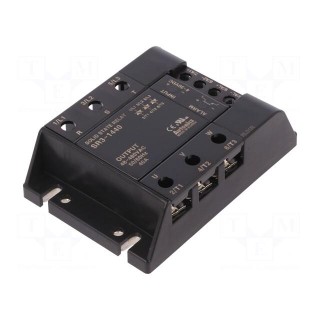Relay: solid state | 40A | Uswitch: 48÷480VAC | 3-phase | Series: SR3