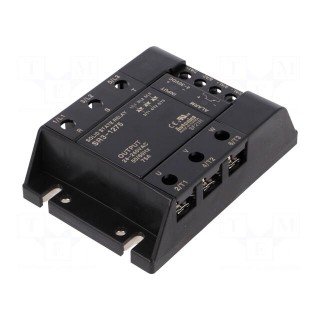 Relay: solid state | Ucntrl: 4÷30VDC | 75A | 24÷240VAC | 3-phase