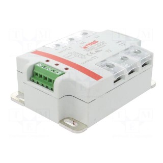 Relay: solid state | Ucntrl: 4÷32VDC | 25A | 24÷530VAC | 3-phase | IP20
