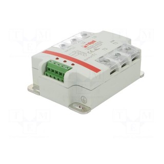 Relay: solid state | 25A | Uswitch: 24÷660VAC | 3-phase | Series: RSR62