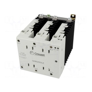 Relay: solid state | 25A | Uswitch: 48÷600VAC | 3-phase | Series: GNR