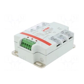 Relay: solid state | 60A | Uswitch: 24÷660VAC | 3-phase | Series: RSR62