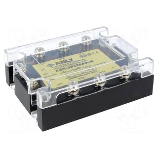 Relay: solid state | 25A | Uswitch: 48÷480VAC | 3-phase | Series: ASR
