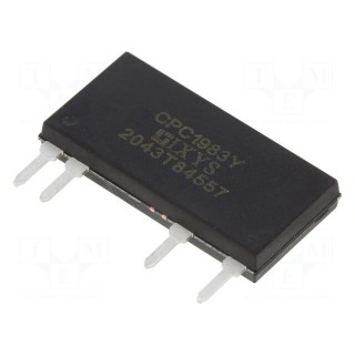 Relay: solid state | 500mA | max.600VDC | THT | SIP4 | -40÷85°C | 6Ω