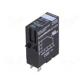 Relay: solid state | Ucntrl: 90÷140VAC | 5A | 1÷80VDC | socket