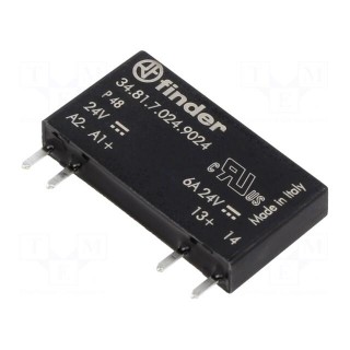 Relay: solid state | Ucntrl: 16÷30VDC | 2A | 1.5÷24VDC