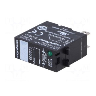 Relay: solid state | Ucntrl: 18÷32VDC | 5A | 1÷48VDC | socket | -30÷80°C