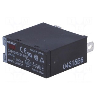 Relay: solid state | Ucntrl: 24VDC | 2A | 4÷60VDC | Series: G3R