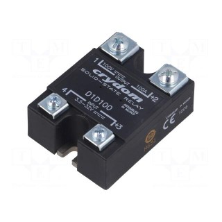 Relay: solid state | Ucntrl: 3.5÷32VDC | 100A | 1÷100VDC | Series: 1-DC
