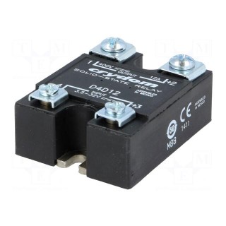 Relay: solid state | Ucntrl: 3.5÷32VDC | 12A | 1÷400VDC | Series: 1-DCL