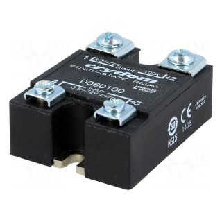 Relay: solid state | Ucntrl: 3.5÷32VDC | 60A | 0÷60VDC | Series: D06D