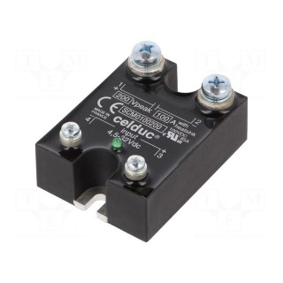 Relay: solid state | Ucntrl: 4.5÷32VDC | 100A | 2÷200VDC | Series: SCM