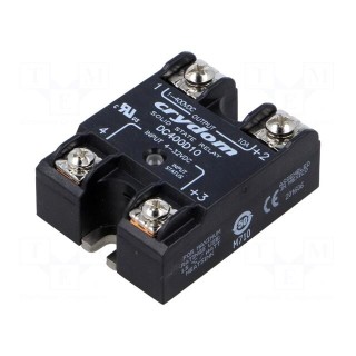 Relay: solid state | Ucntrl: 4÷32VDC | 10A | 1÷400VDC | Series: DC400